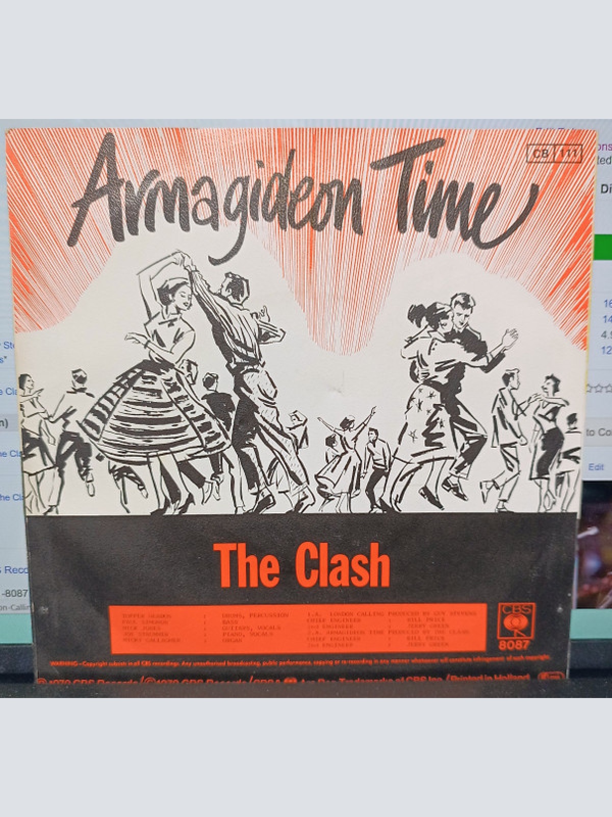 Vinyl / The Clash - London Calling / Armagideon Time