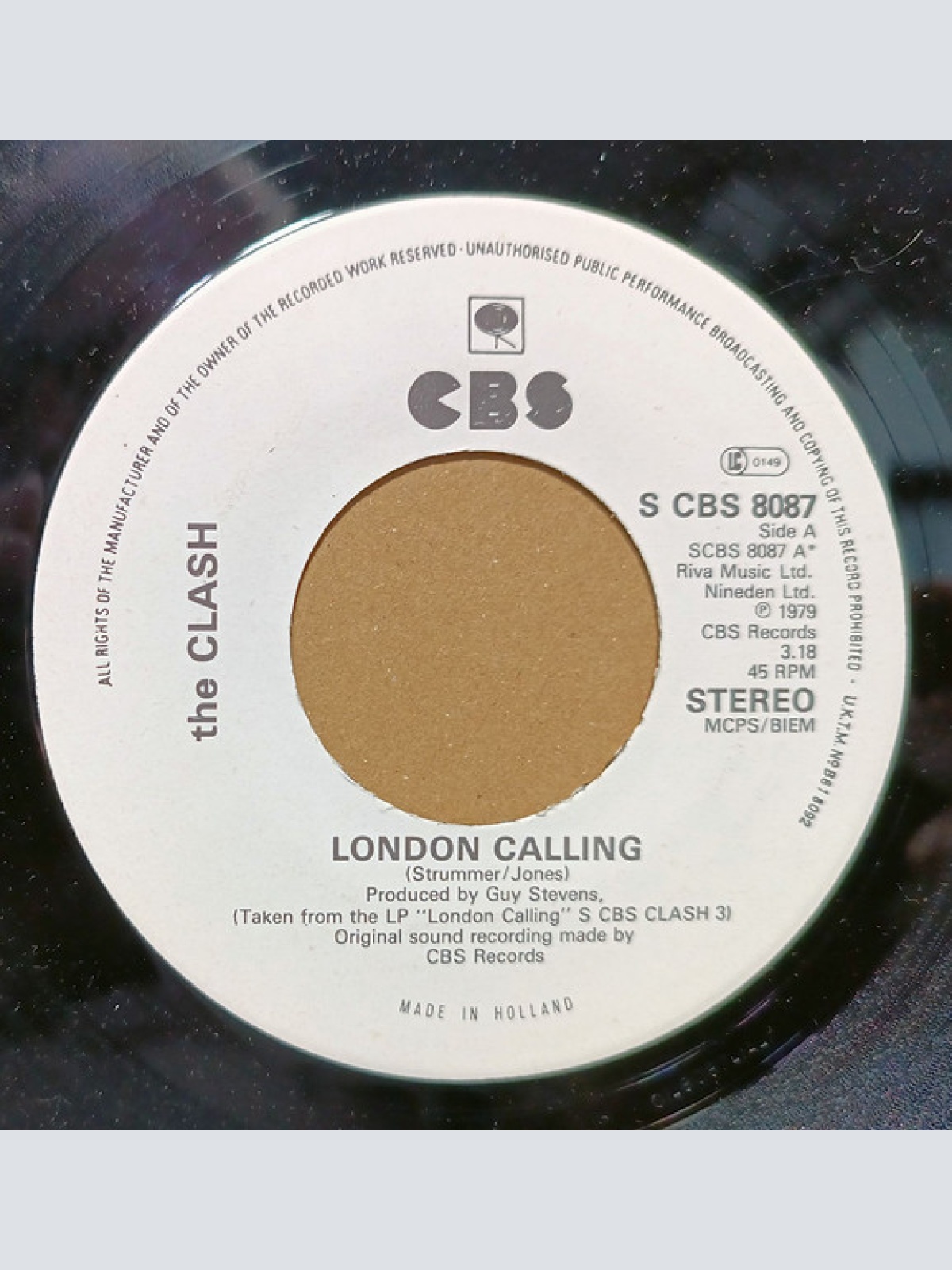 Vinyl / The Clash - London Calling / Armagideon Time