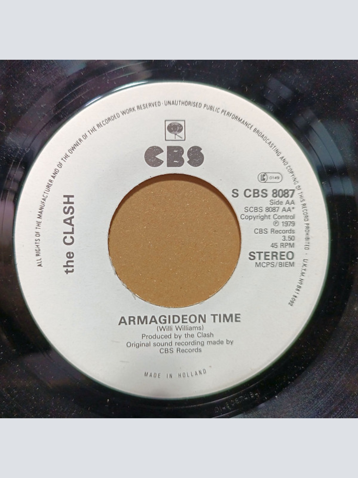 Vinyl / The Clash - London Calling / Armagideon Time