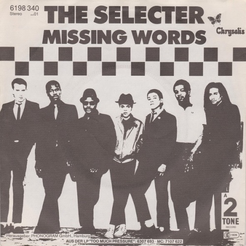 Vinyl / The Selecter - Missing Words