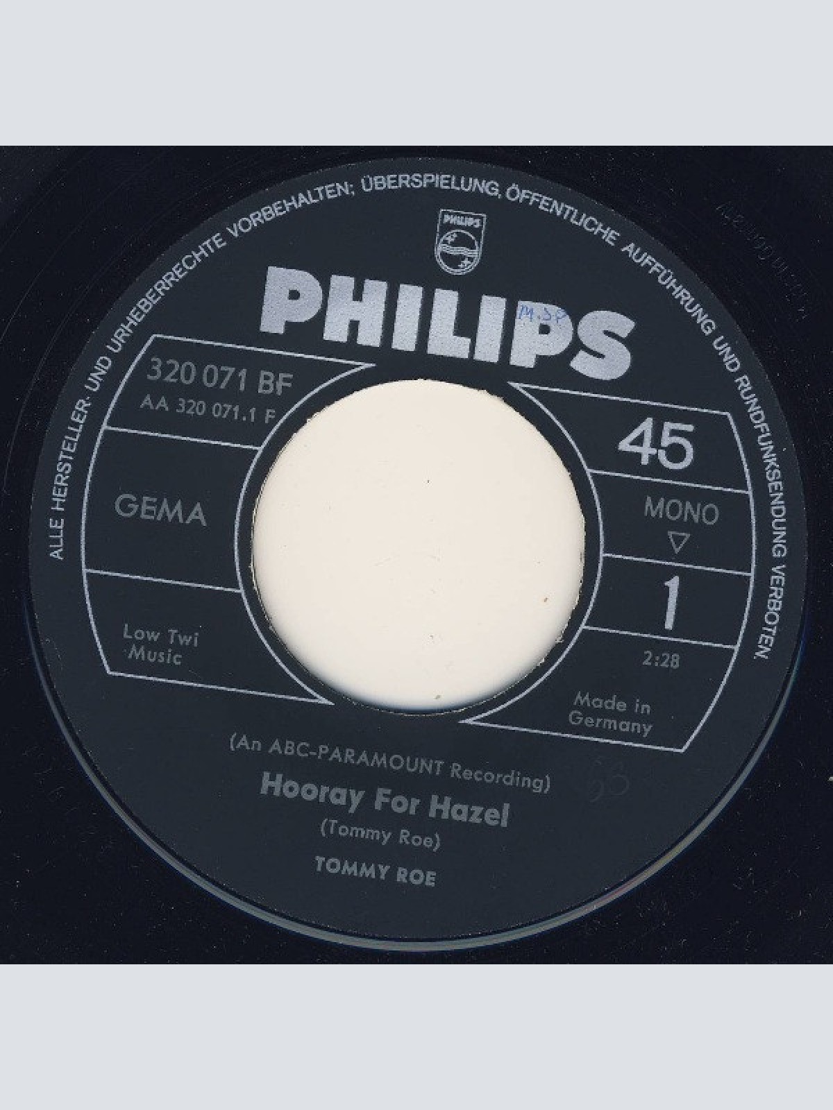 Vinyl / Tommy Roe - Hooray For Hazel
