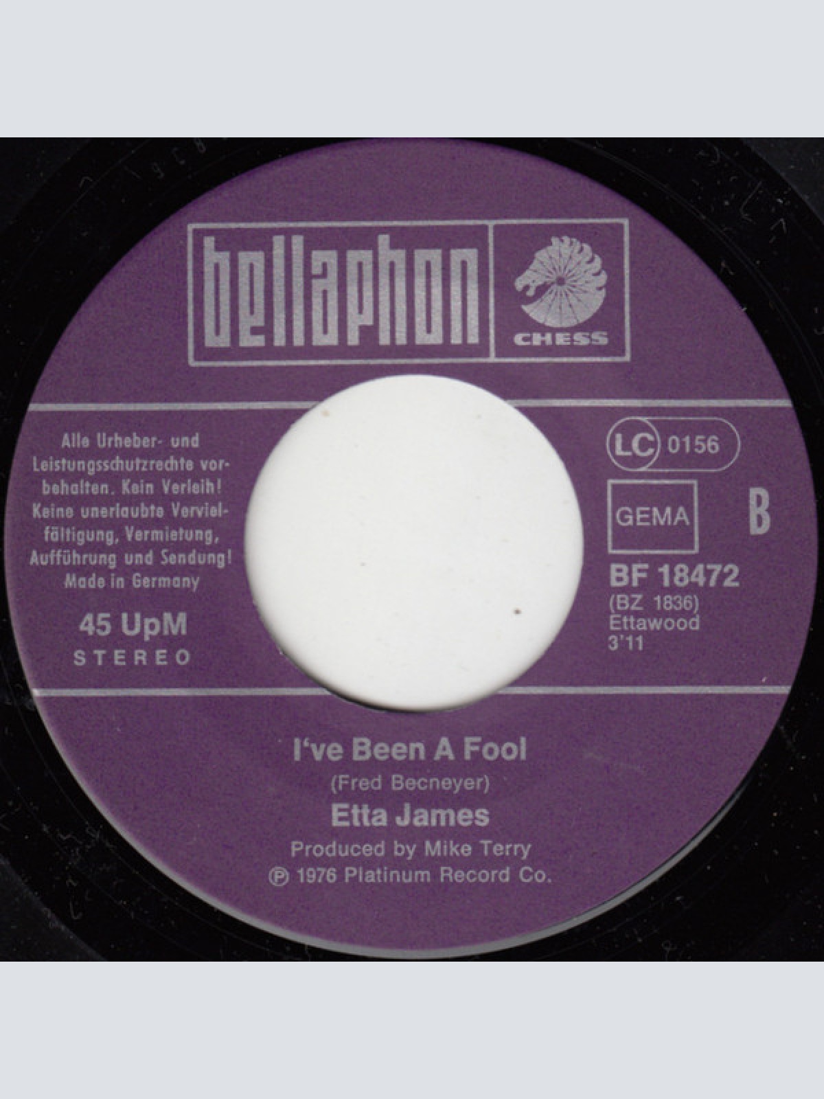 Vinyl / Etta James - Jump Into Love