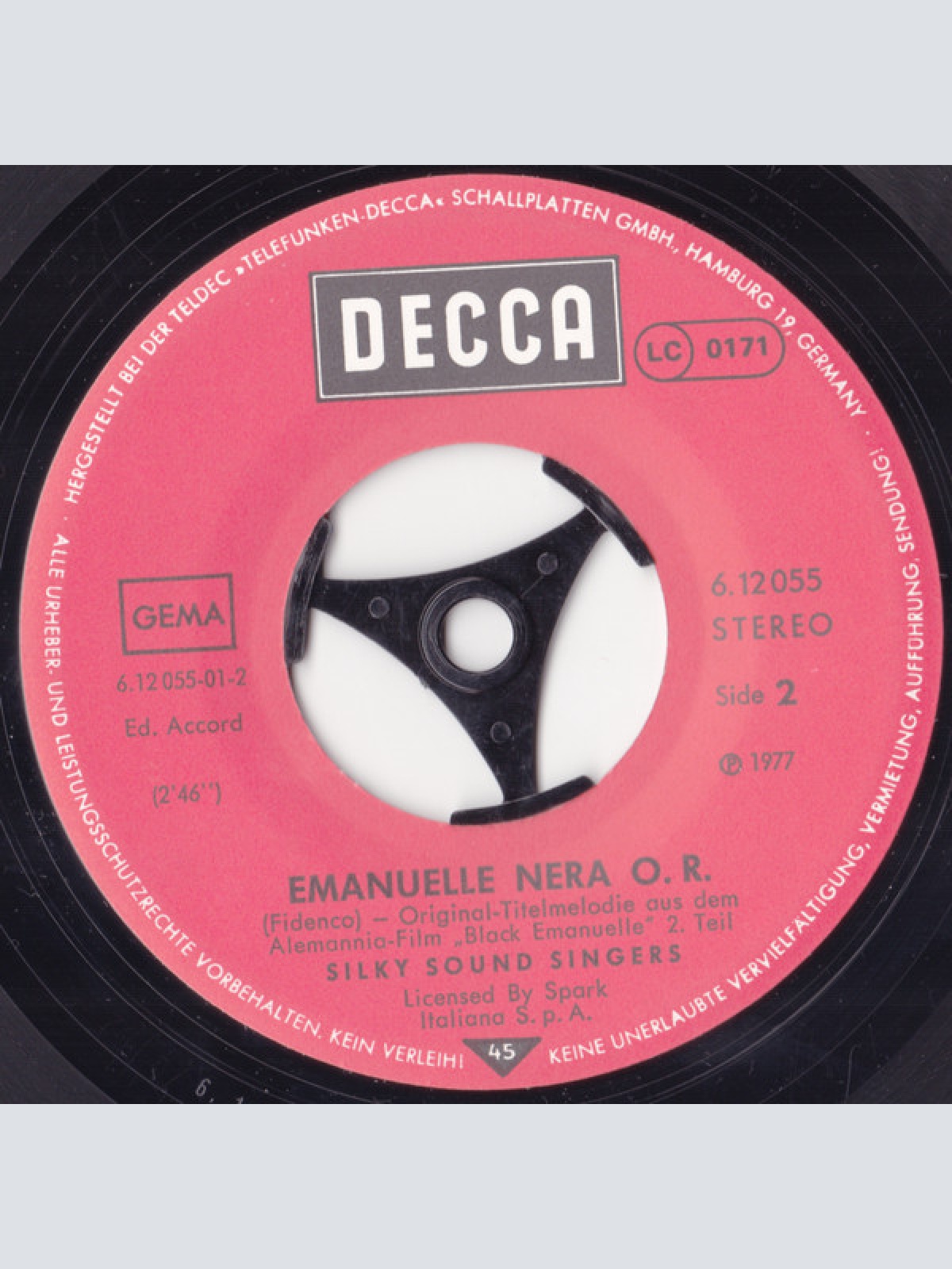 Vinyl / Silky Sound Singers - Black Emanuelle (2. Teil)