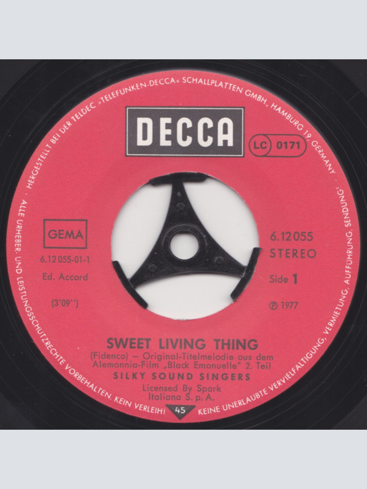 Vinyl / Silky Sound Singers - Black Emanuelle (2. Teil)