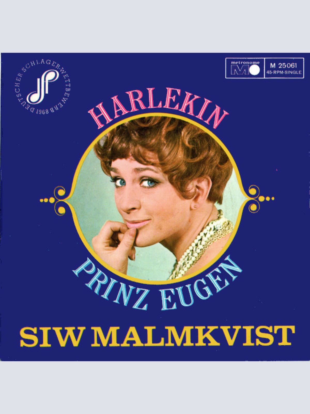 Vinyl / Siw Malmkvist - Harlekin / Prinz Eugen