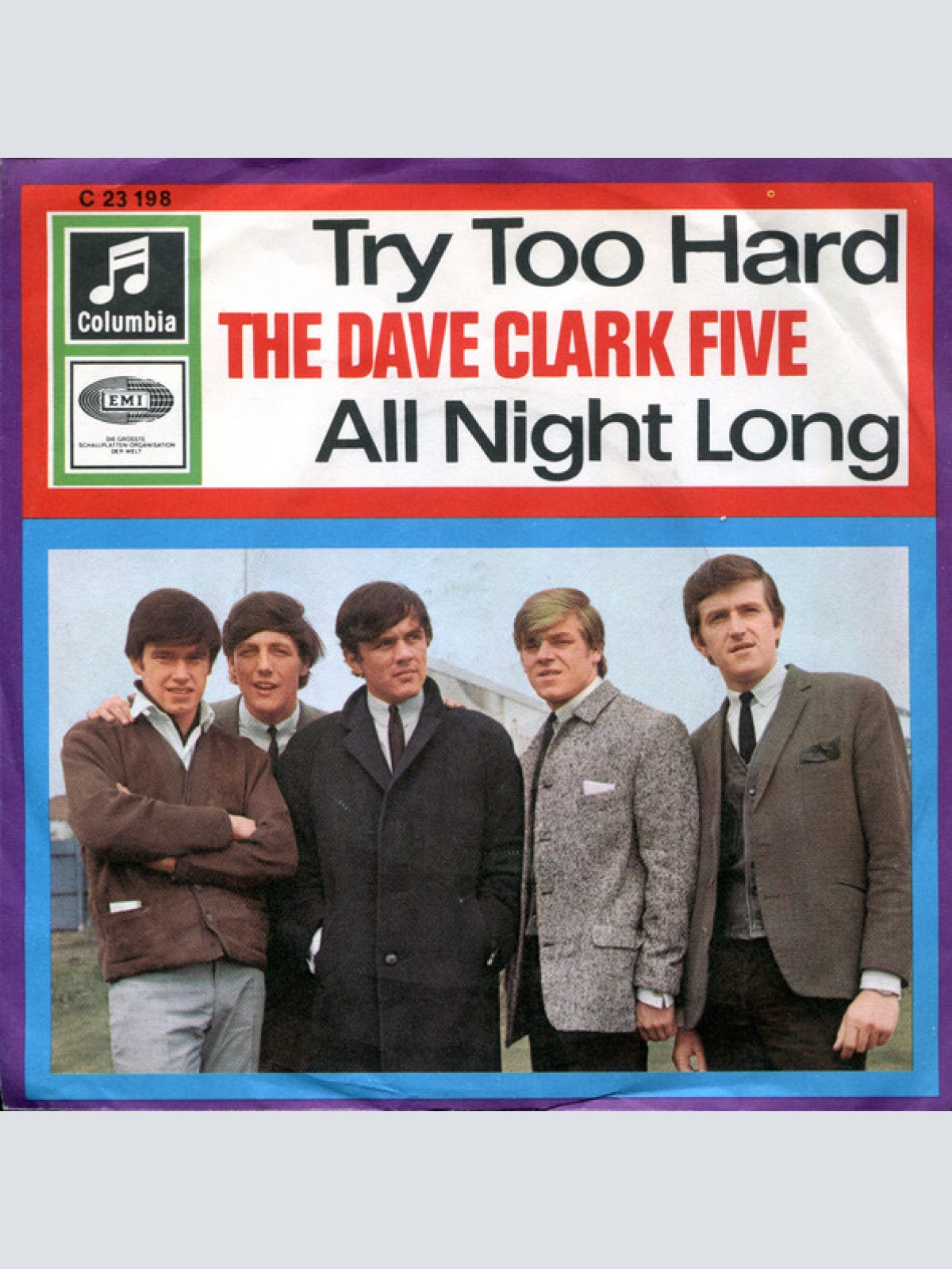 Vinyl / The Dave Clark Five - Try Too Hard / All Night Long