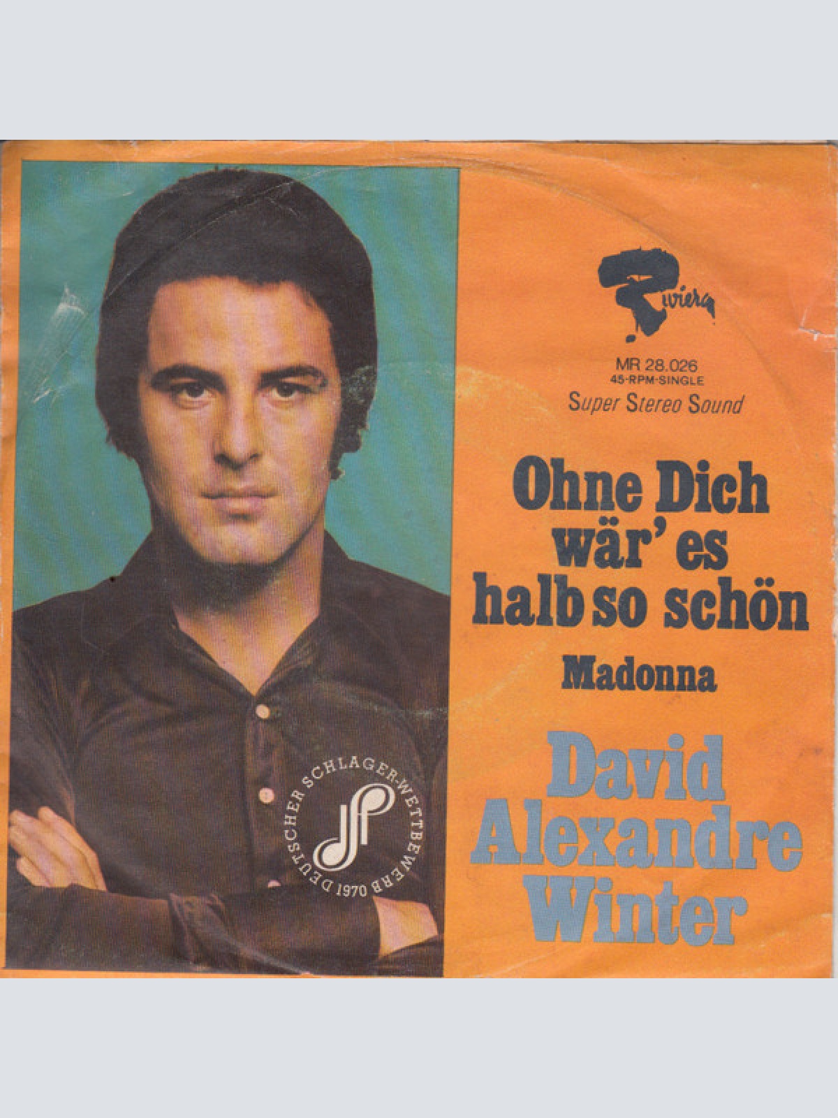 Vinyl / David Alexandre Winter - Ohne Dich Wär' Es Halb So Schön