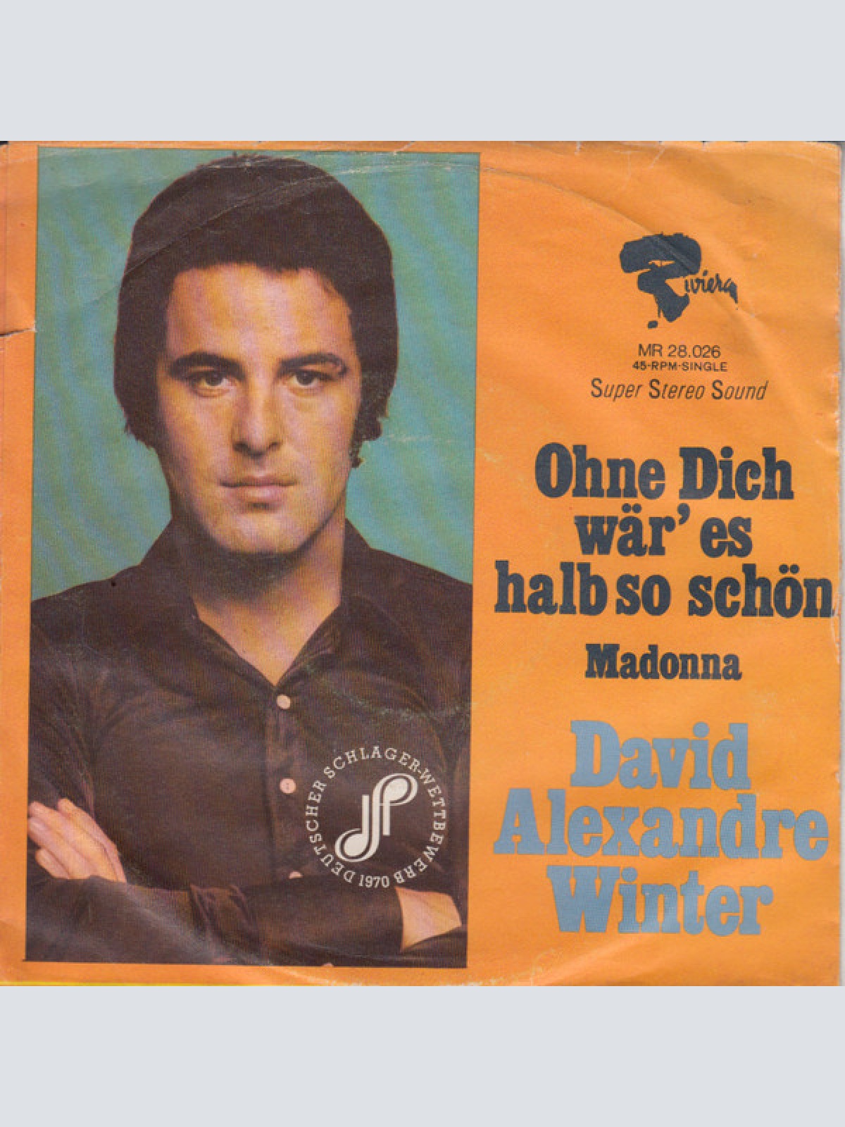 Vinyl / David Alexandre Winter - Ohne Dich Wär' Es Halb So Schön