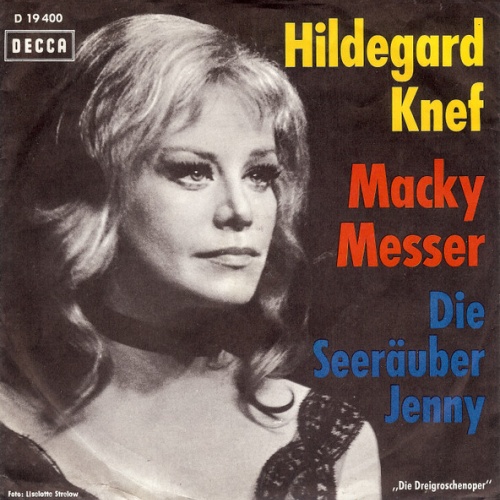 Vinyl / Hildegard Knef - Macky Messer / Die Seeräuber Jenny