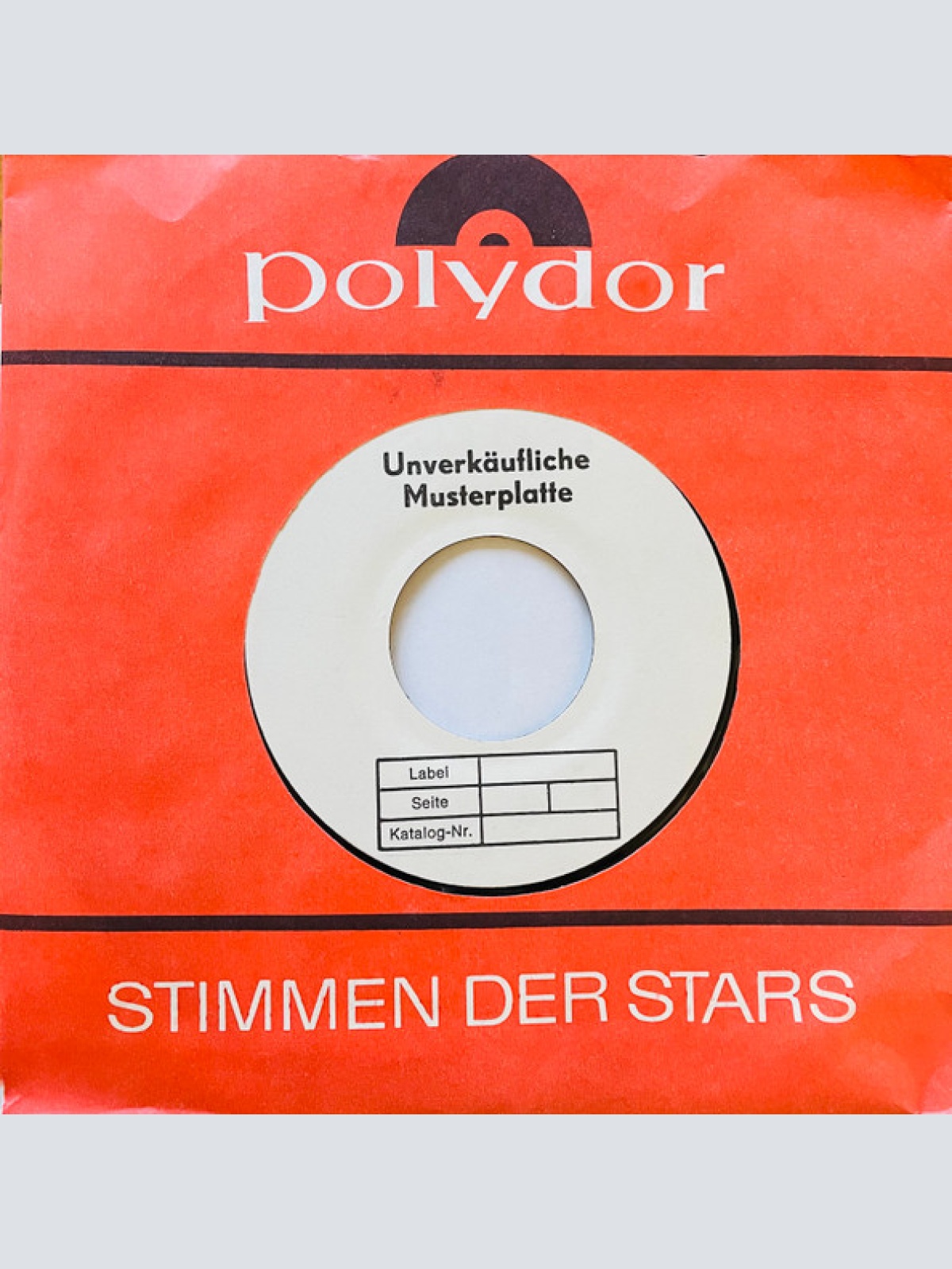 Vinyl / Tony De Navara - Bye, Bye Fräulein