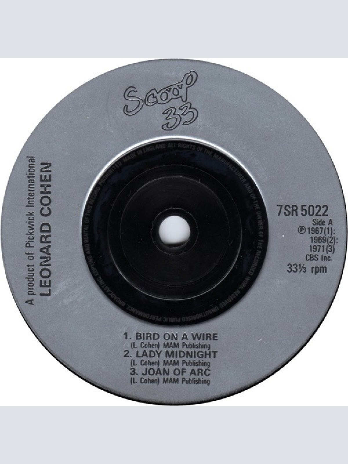 Vinyl / Leonard Cohen - Leonard Cohen