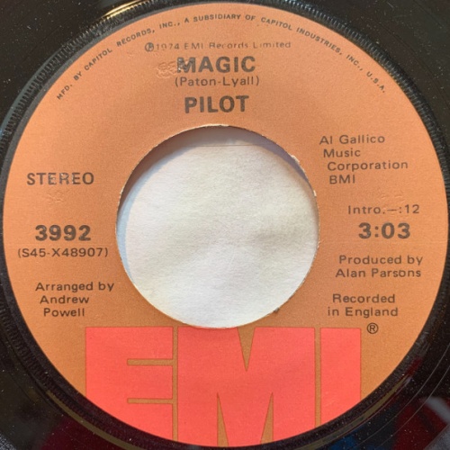 Vinyl / Pilot - Magic