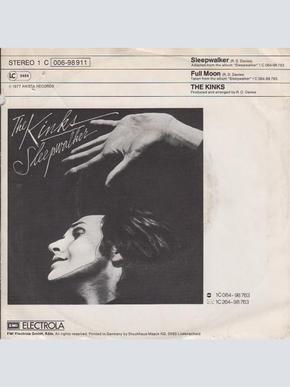 Vinyl / The Kinks - Sleepwalker