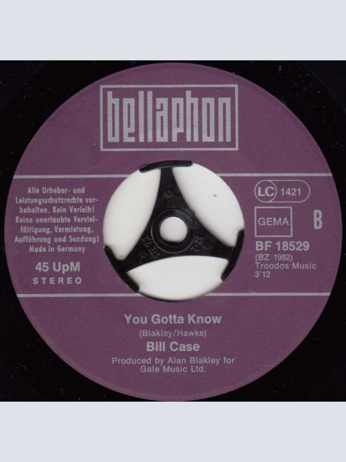 Vinyl / Bill Case (2) - I'm Your Hero