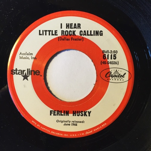Vinyl / Ferlin Husky - I Hear Little Rock Calling