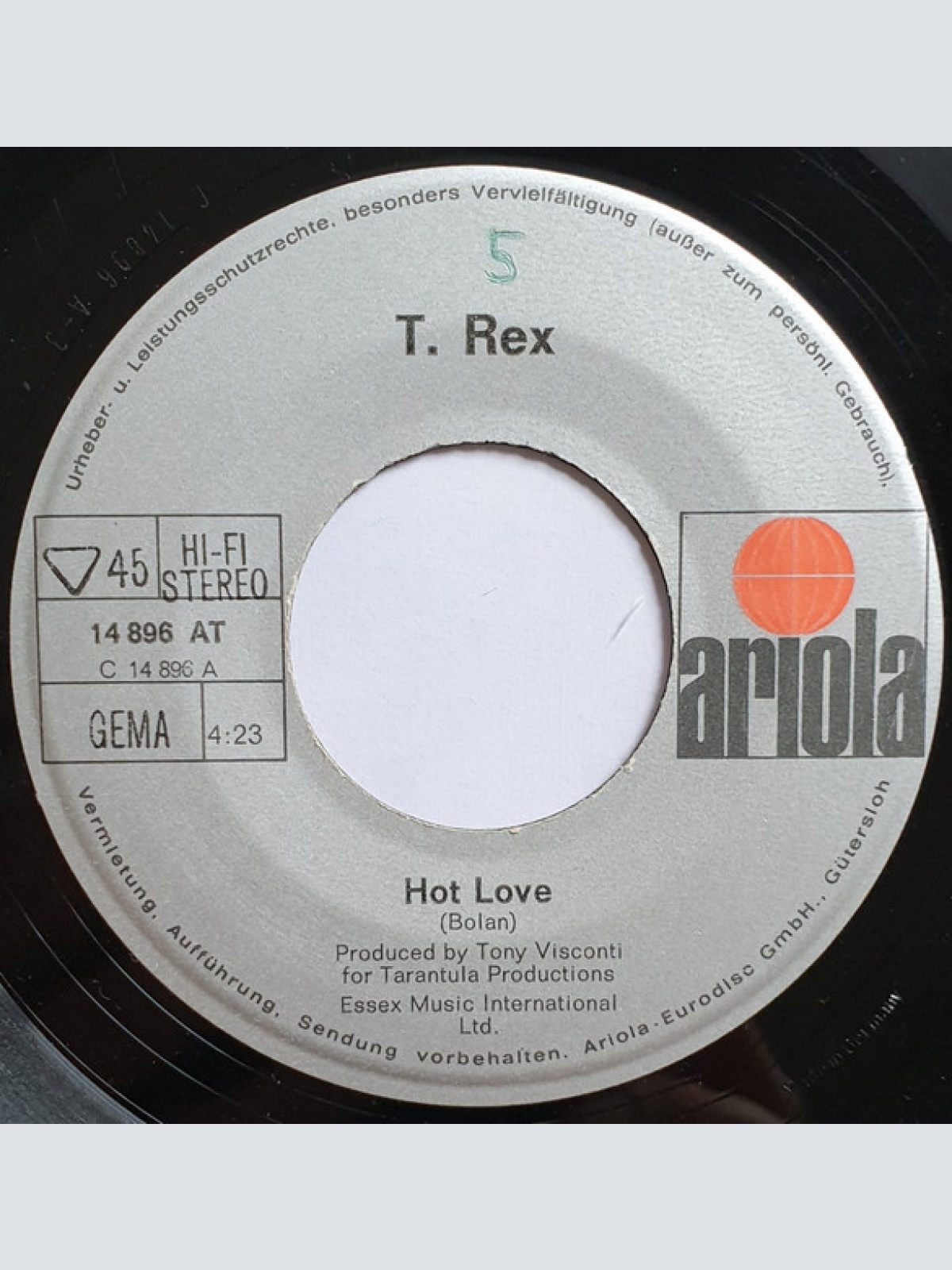 Vinyl / T. Rex - Hot Love