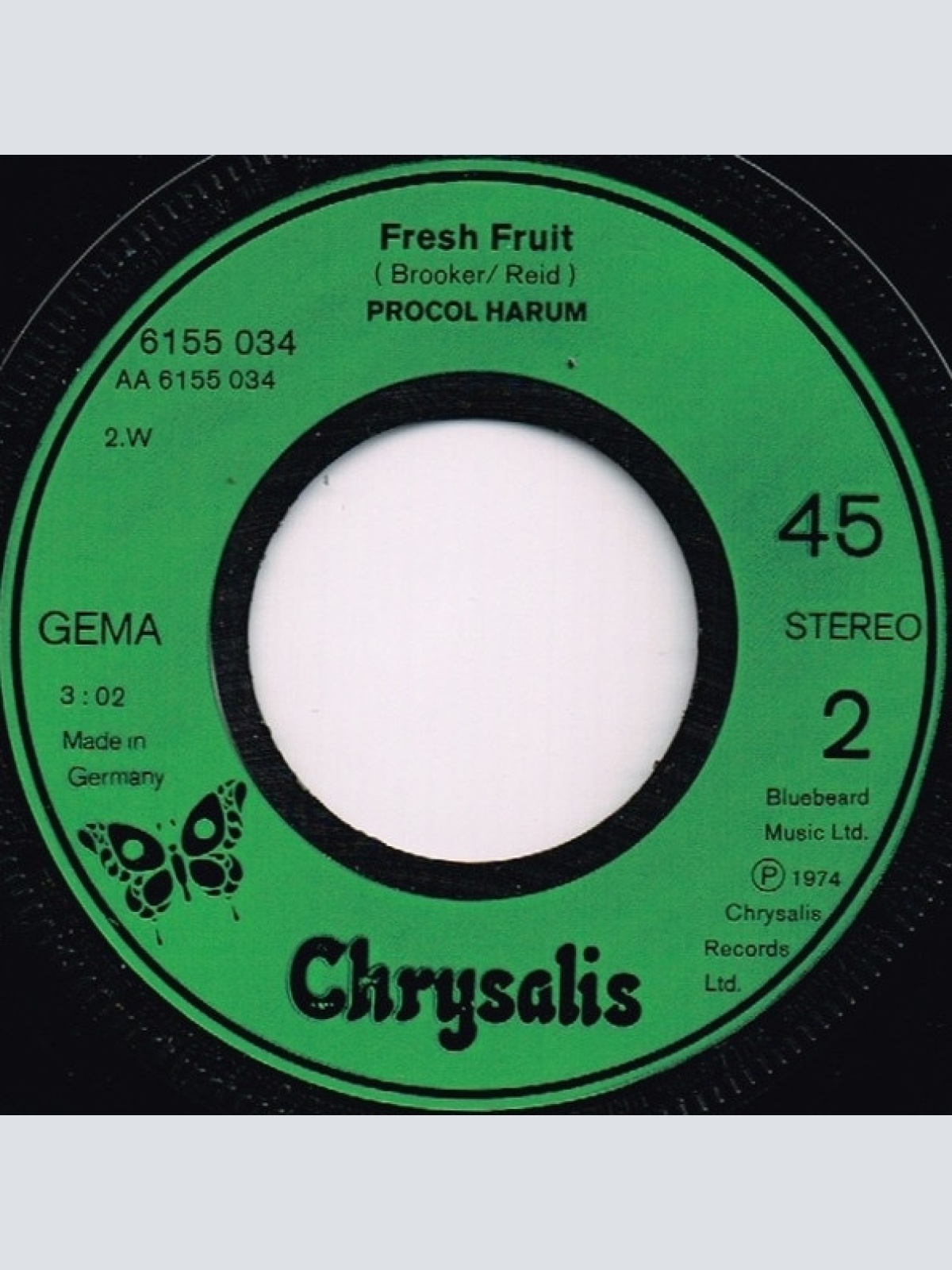 Vinyl / Procol Harum - Beyond The Pale / Fresh Fruit