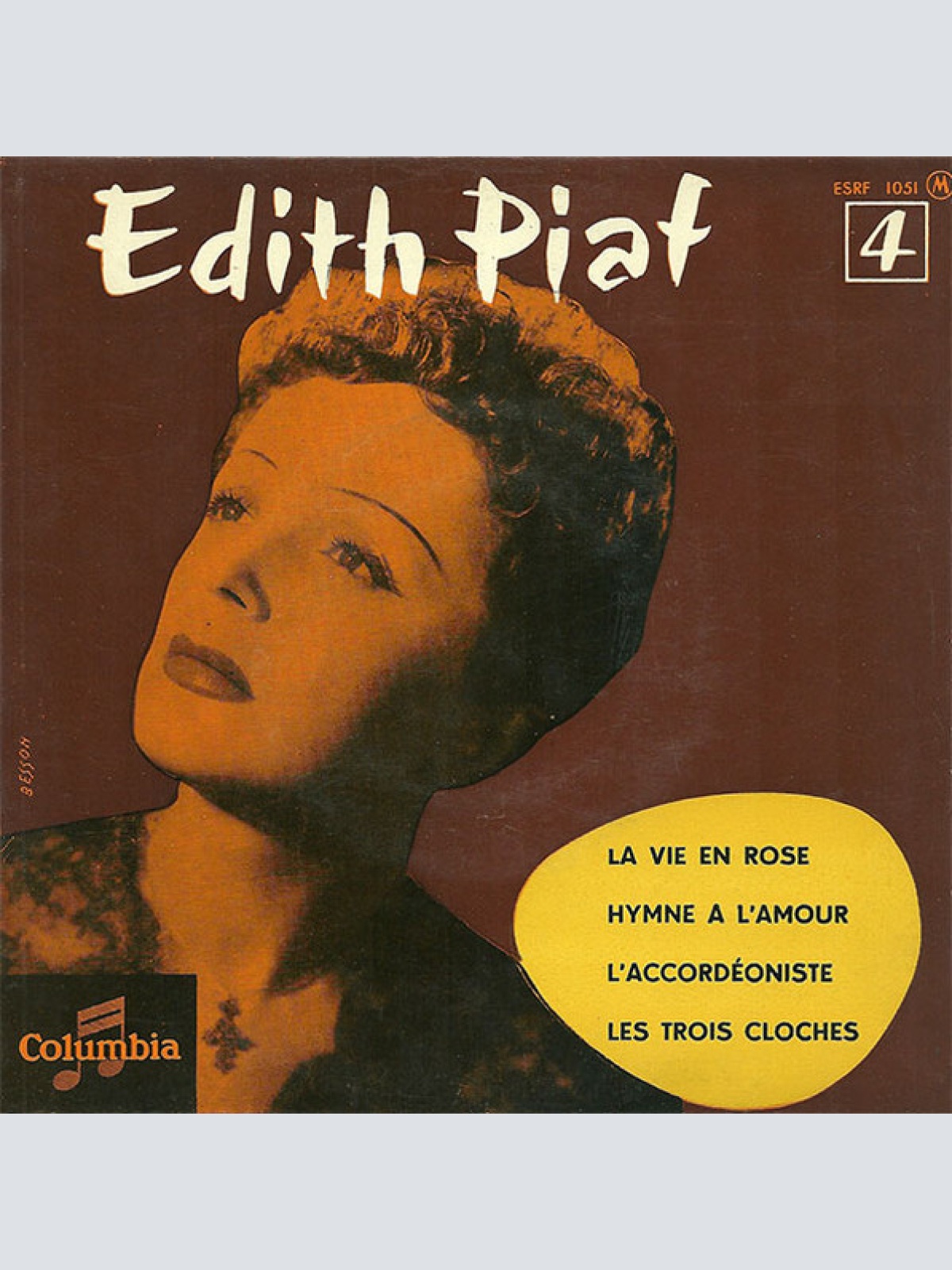 Vinyl / Edith Piaf - 4 - La Vie En Rose