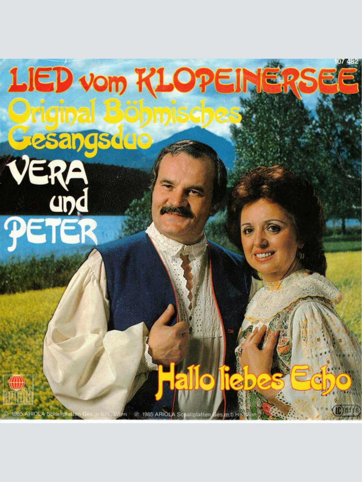 Vinyl / Vera Und Peter - Das Lied Vom Klopeiner See