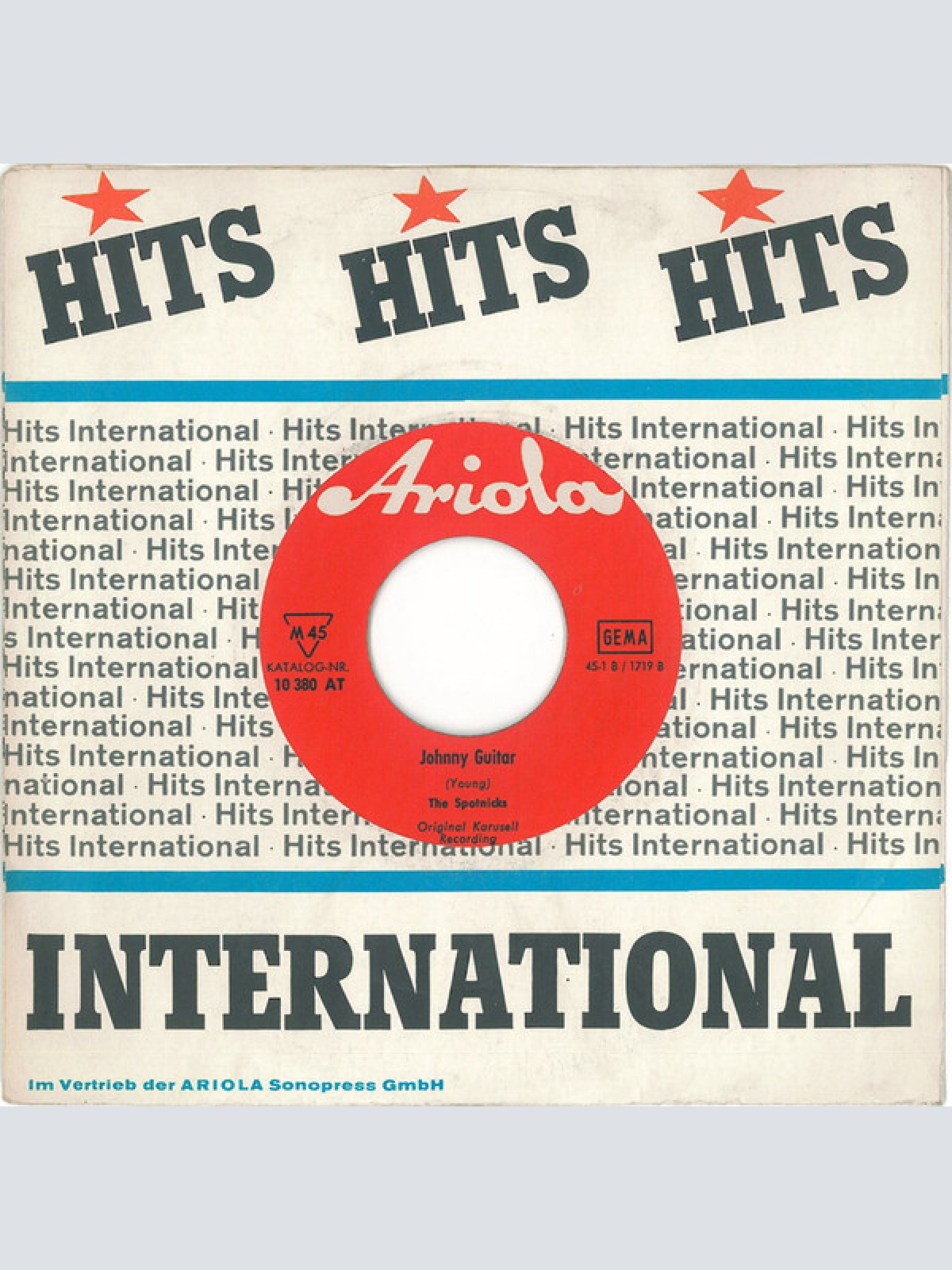 Vinyl / The Spotnicks - Moonshot