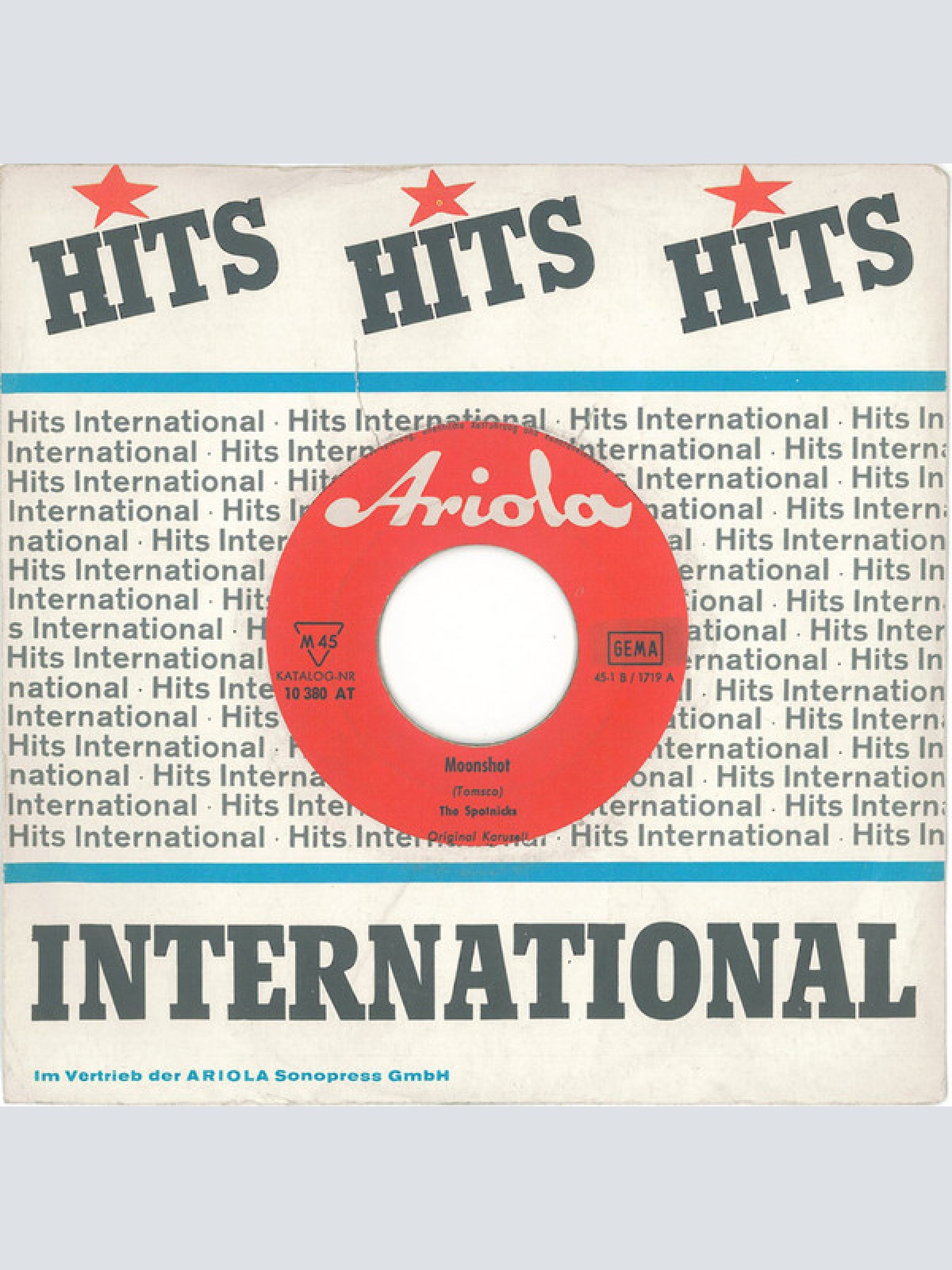 Vinyl / The Spotnicks - Moonshot