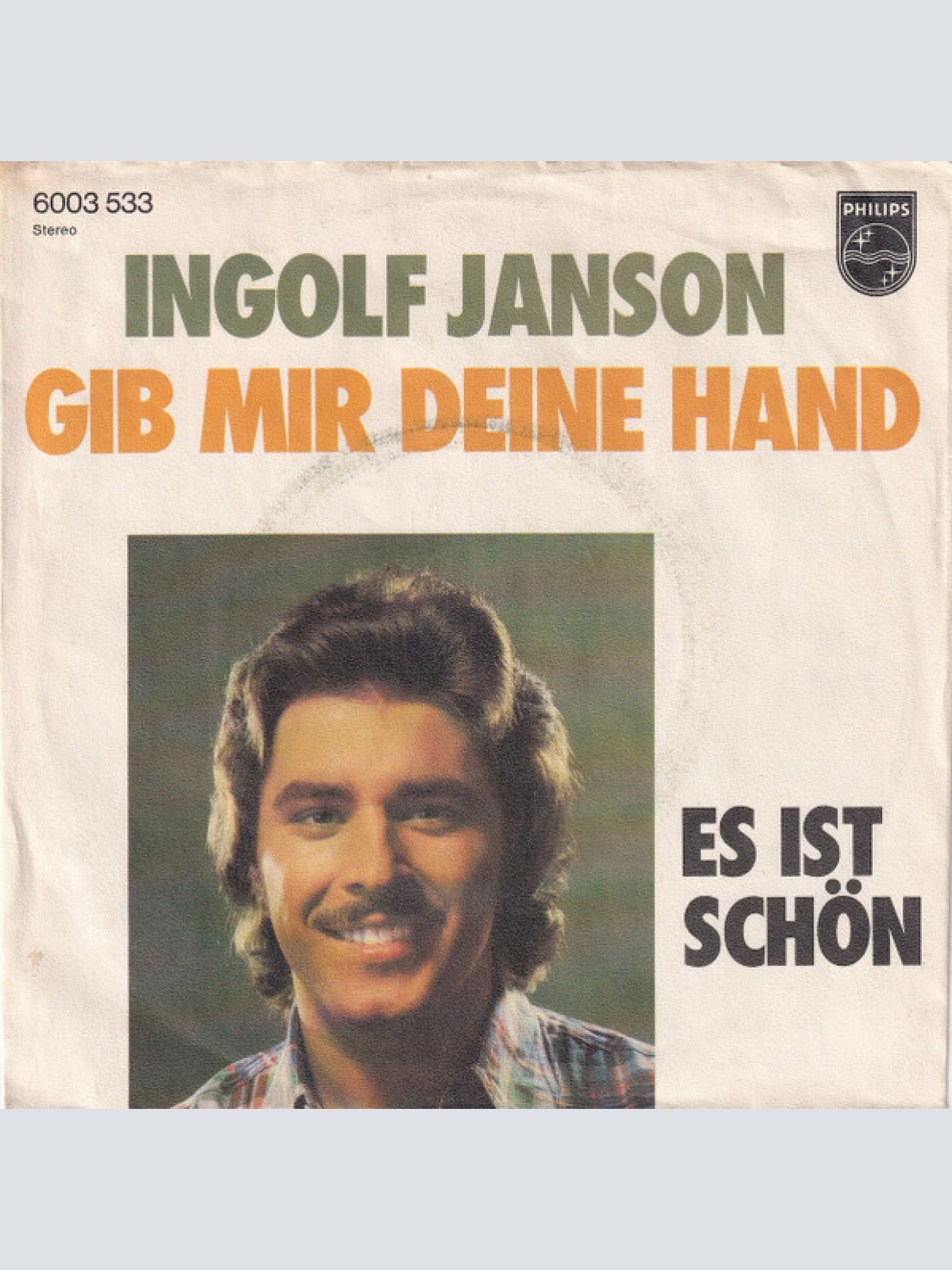 Vinyl / Ingolf Janson - Gib Mir Deine Hand