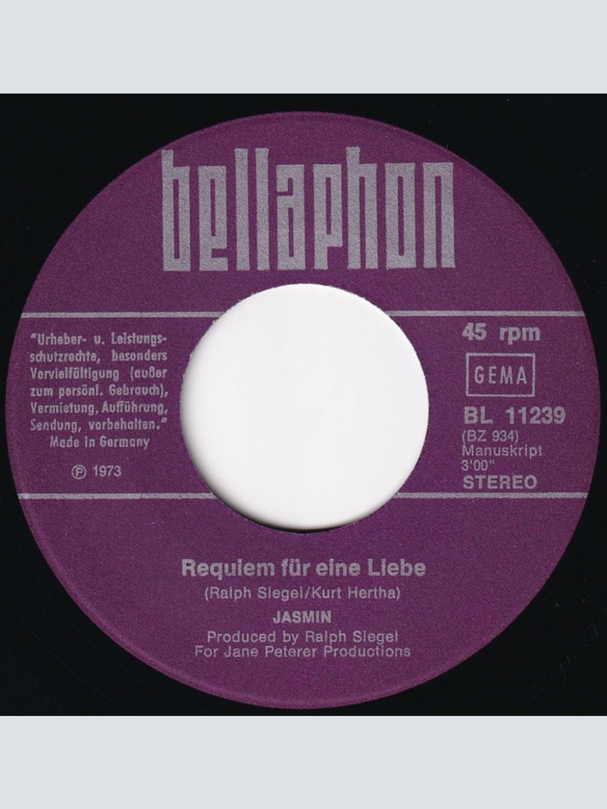 Vinyl / Jasmin (11) - Che La Ke Day