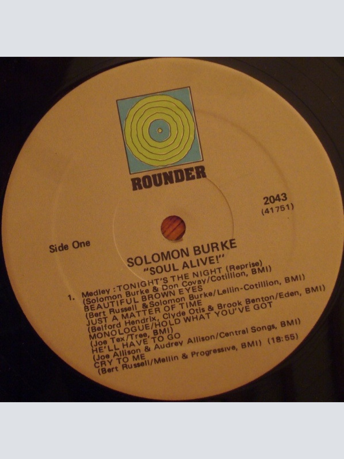 Vinyl / Solomon Burke - Soul Alive!
