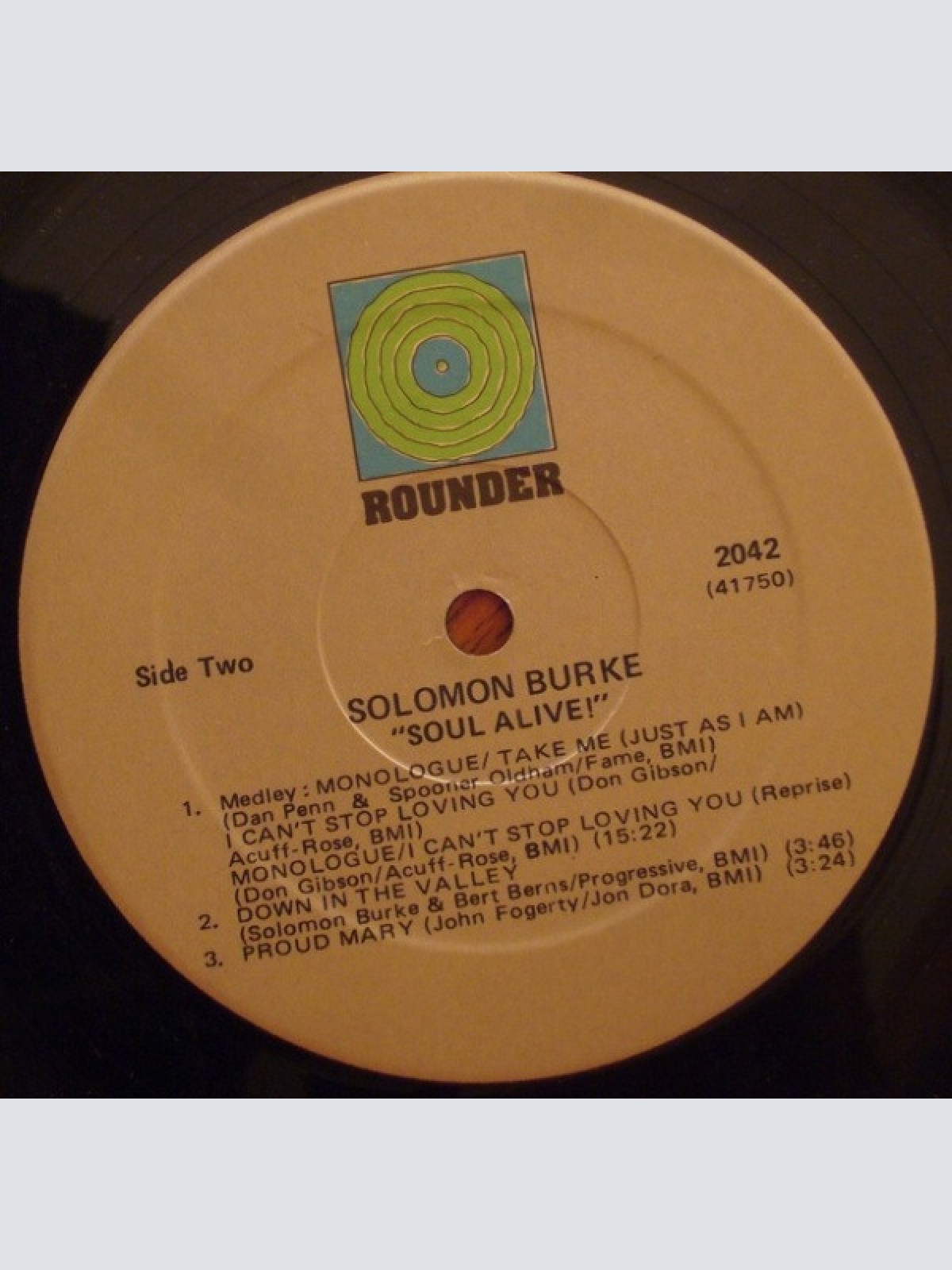 Vinyl / Solomon Burke - Soul Alive!