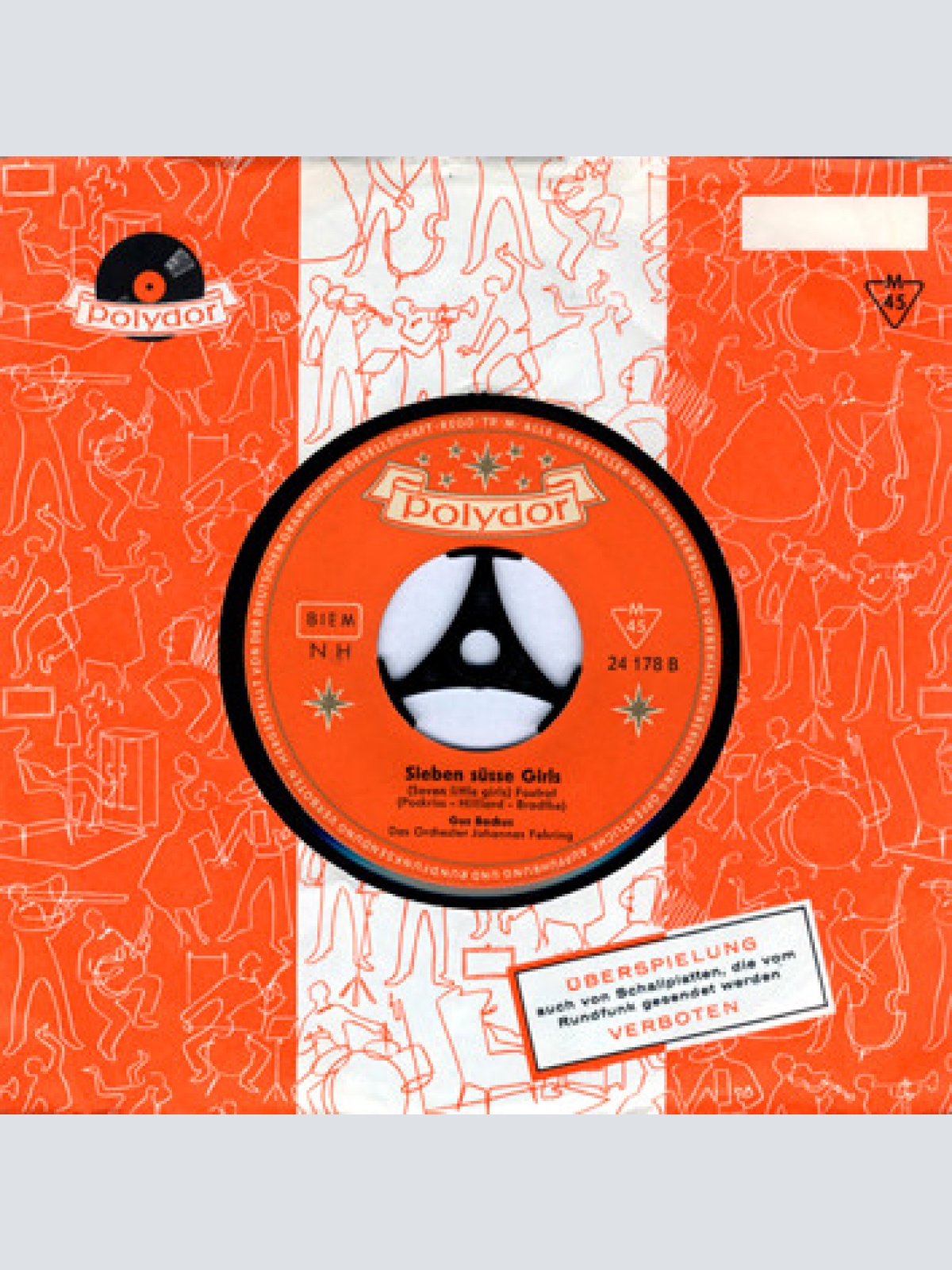 Vinyl / Gus Backus - Wenn Ein Junges Mädchen Weint