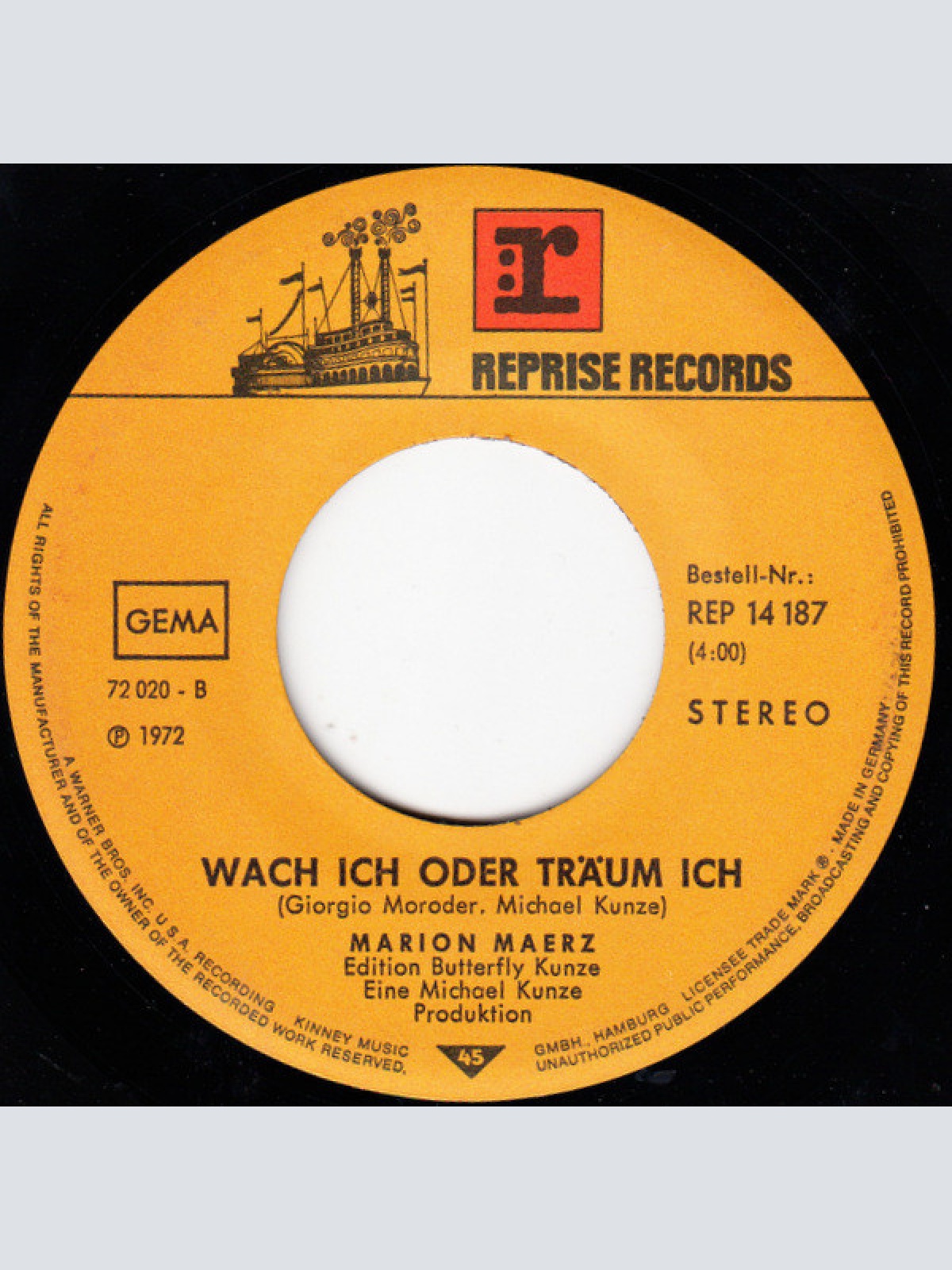 Vinyl / Marion Maerz - Es Ist So Gut