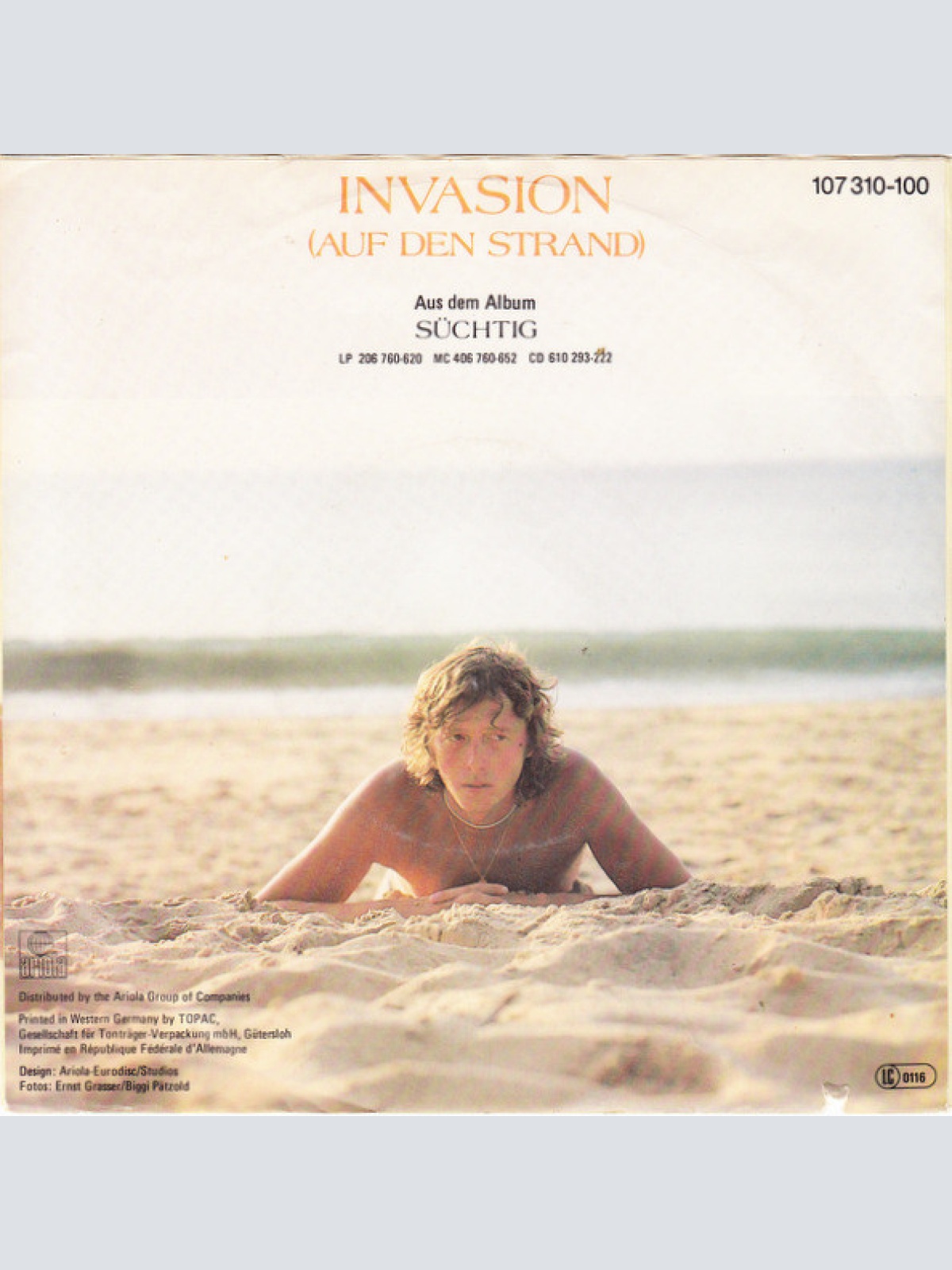 Vinyl / Peter Cornelius - Süchtig