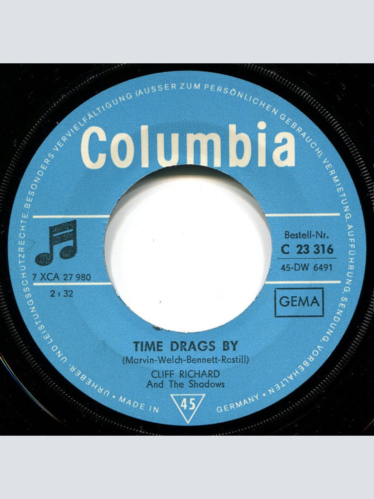 Vinyl / Cliff Richard And The Shadows* - Time Drags By