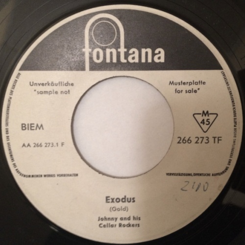 Vinyl / Johnny And His Cellar Rockers - Exodus