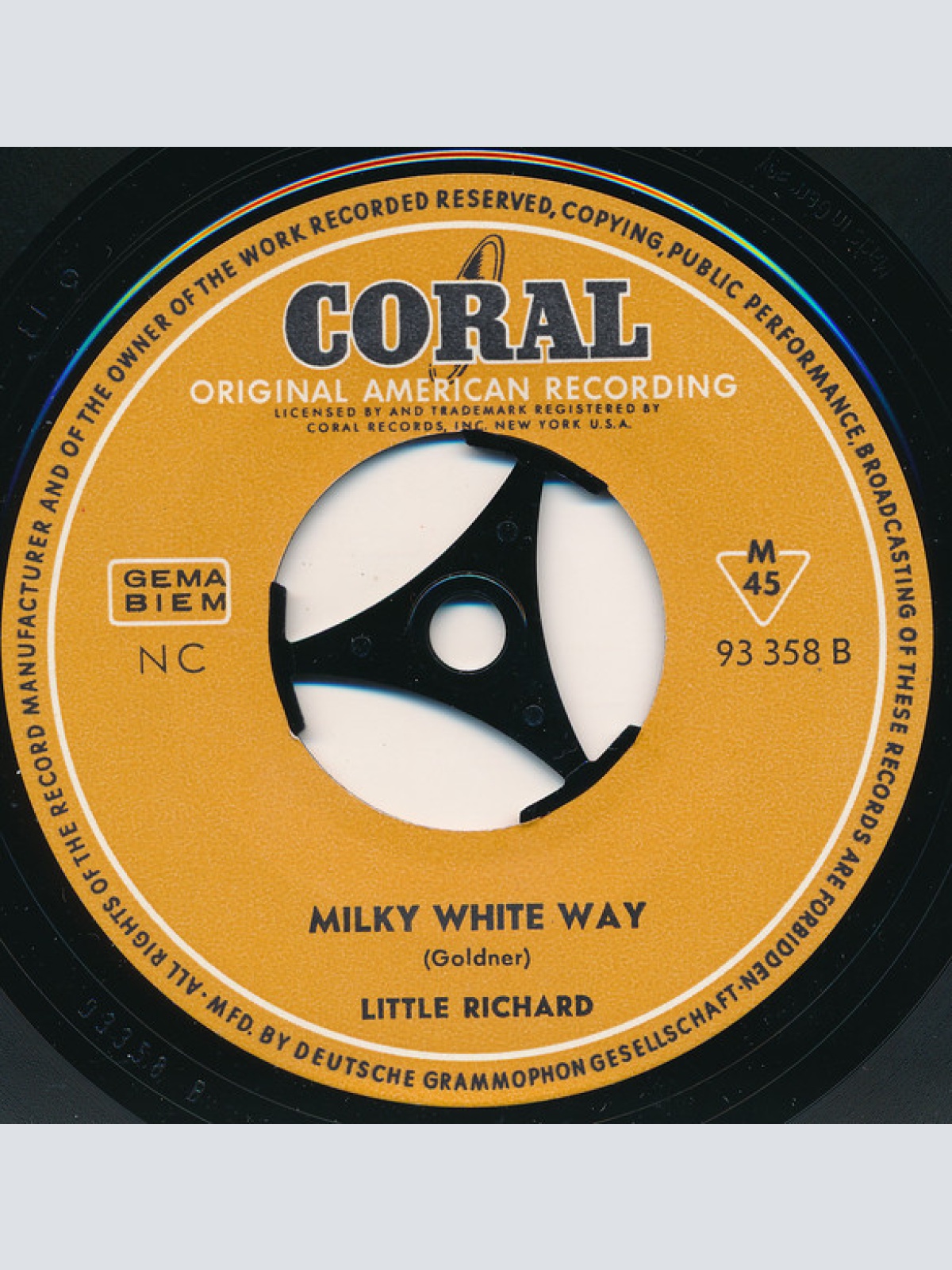 Vinyl / Little Richard - Need Him / Milky White Way