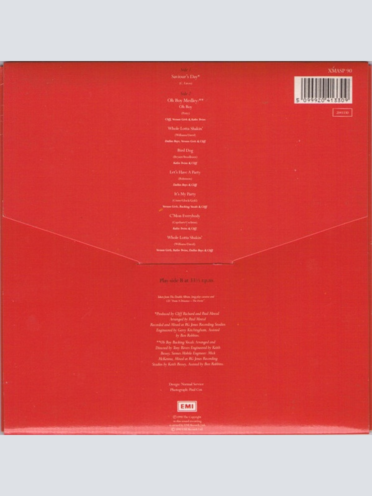 Vinyl / Cliff Richard - Saviour's Day