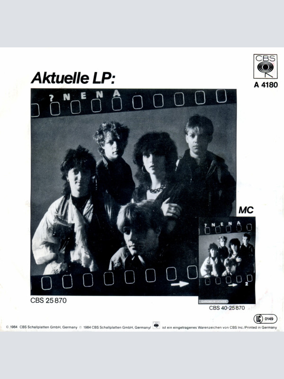 Vinyl / Nena - Rette Mich