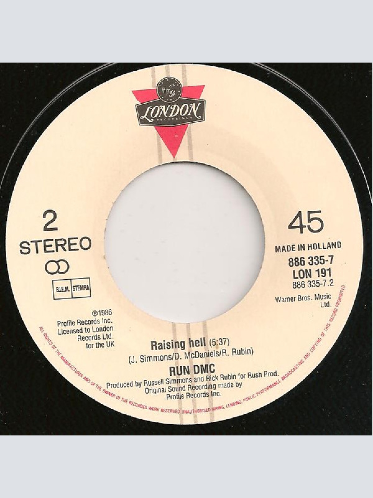 Vinyl / Run-DMC - Mary, Mary