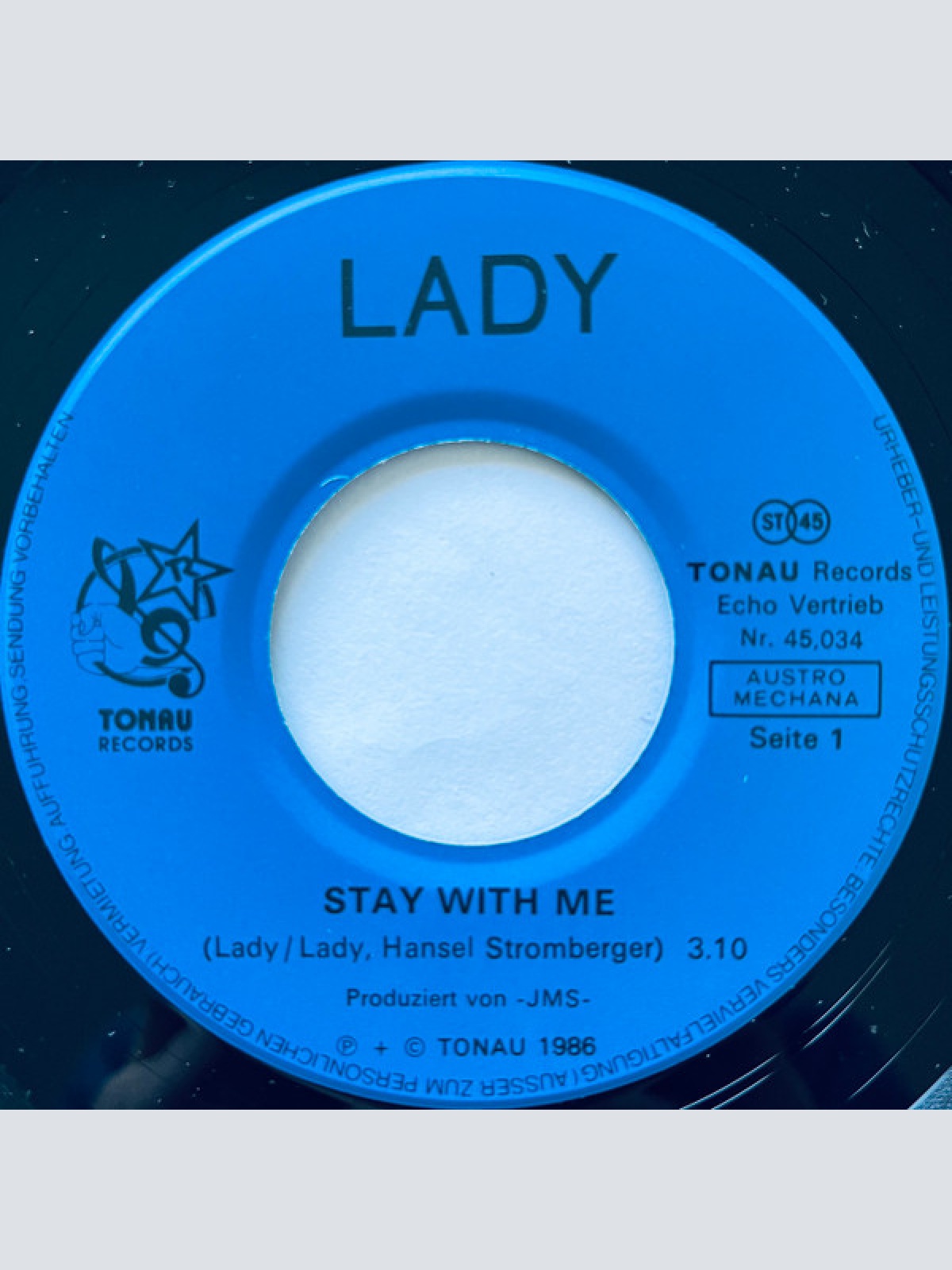 Vinyl / Lady (31) - Stay With Me