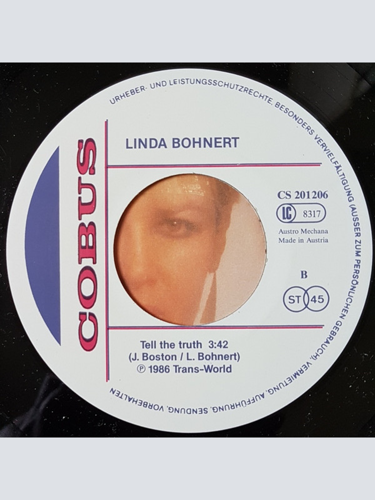 Vinyl / Linda Bohnert - You're A Fool