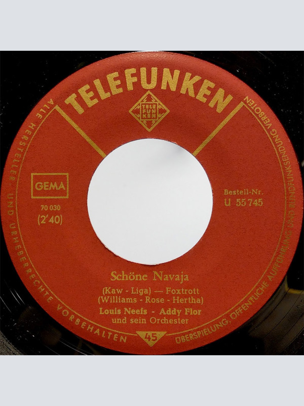 Vinyl / Louis Neefs - Schöne Navaja