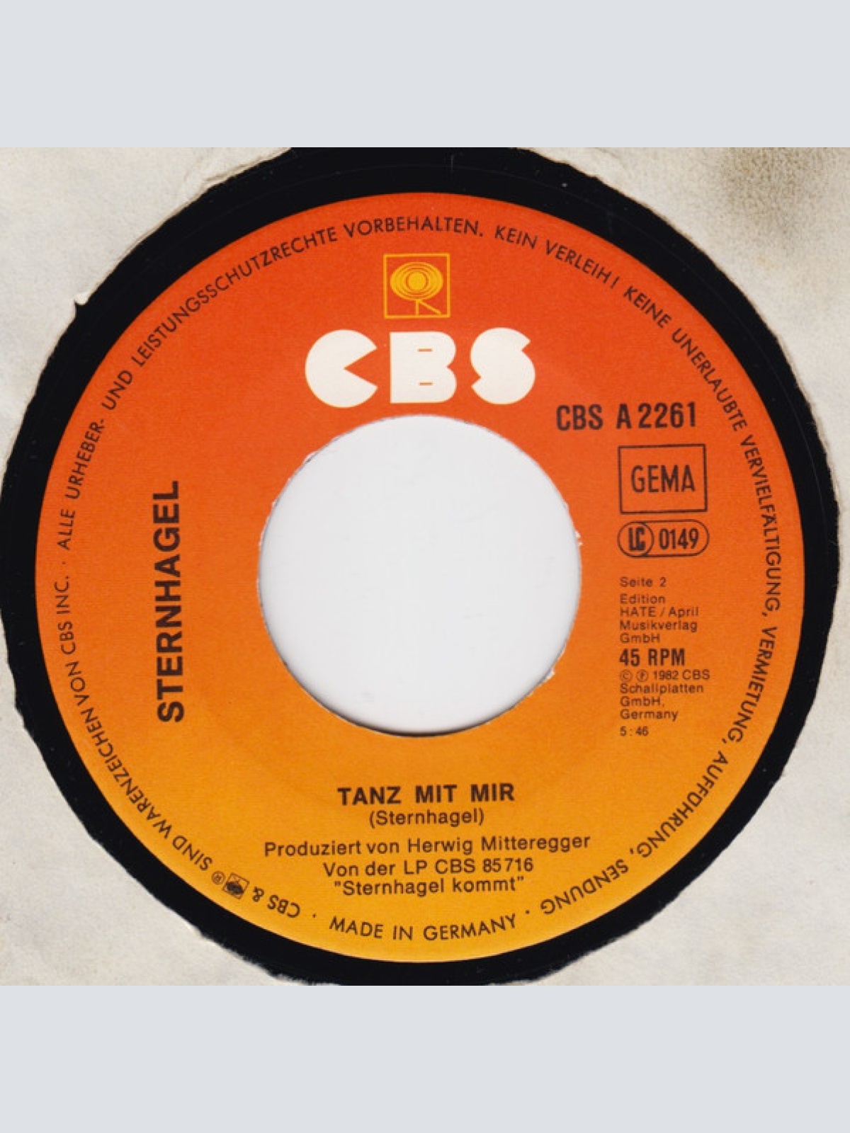 Vinyl / Sternhagel - Fahrradfahr'n