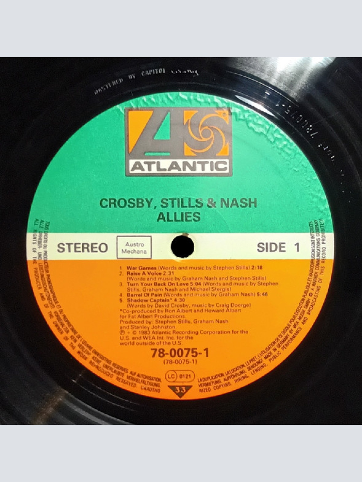 Vinyl / Crosby, Stills & Nash - Allies