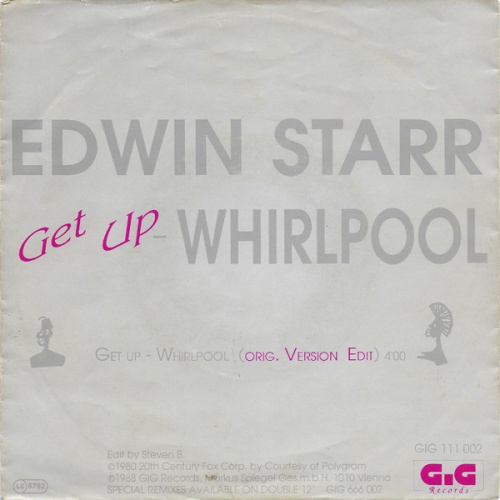 Vinyl / Edwin Starr - Get Up - Whirlpool