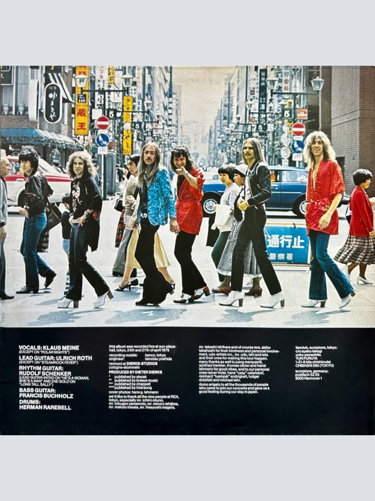 Vinyl / Scorpions - Tokyo Tapes