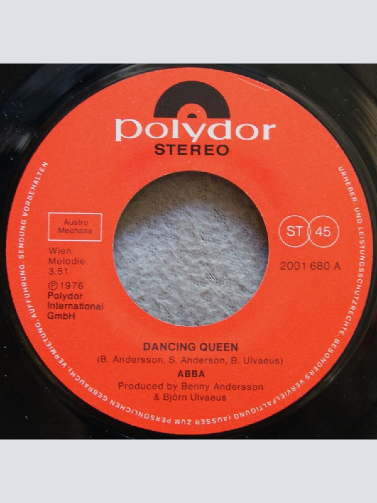 Vinyl / ABBA - Dancing Queen ∗ That's Me