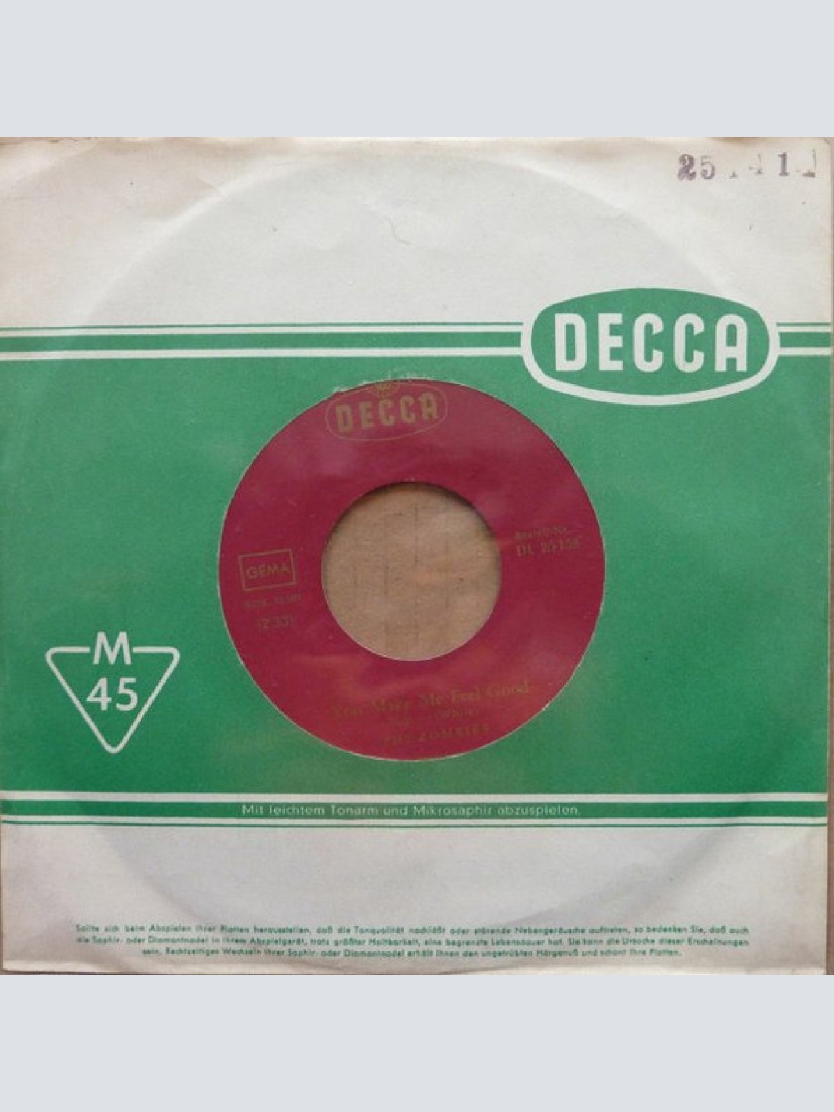 Vinyl / The Zombies - She's Not There