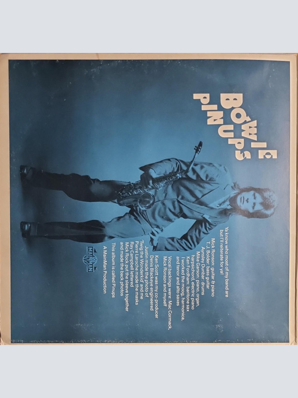 Vinyl / Bowie* - Pinups