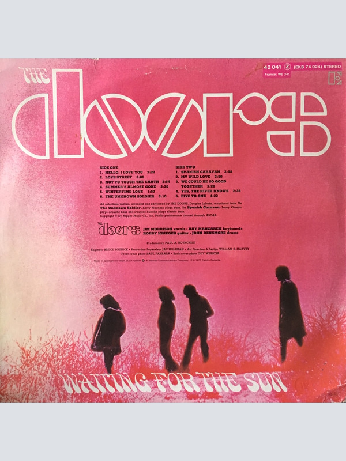 Vinyl / The Doors - Waiting For The Sun