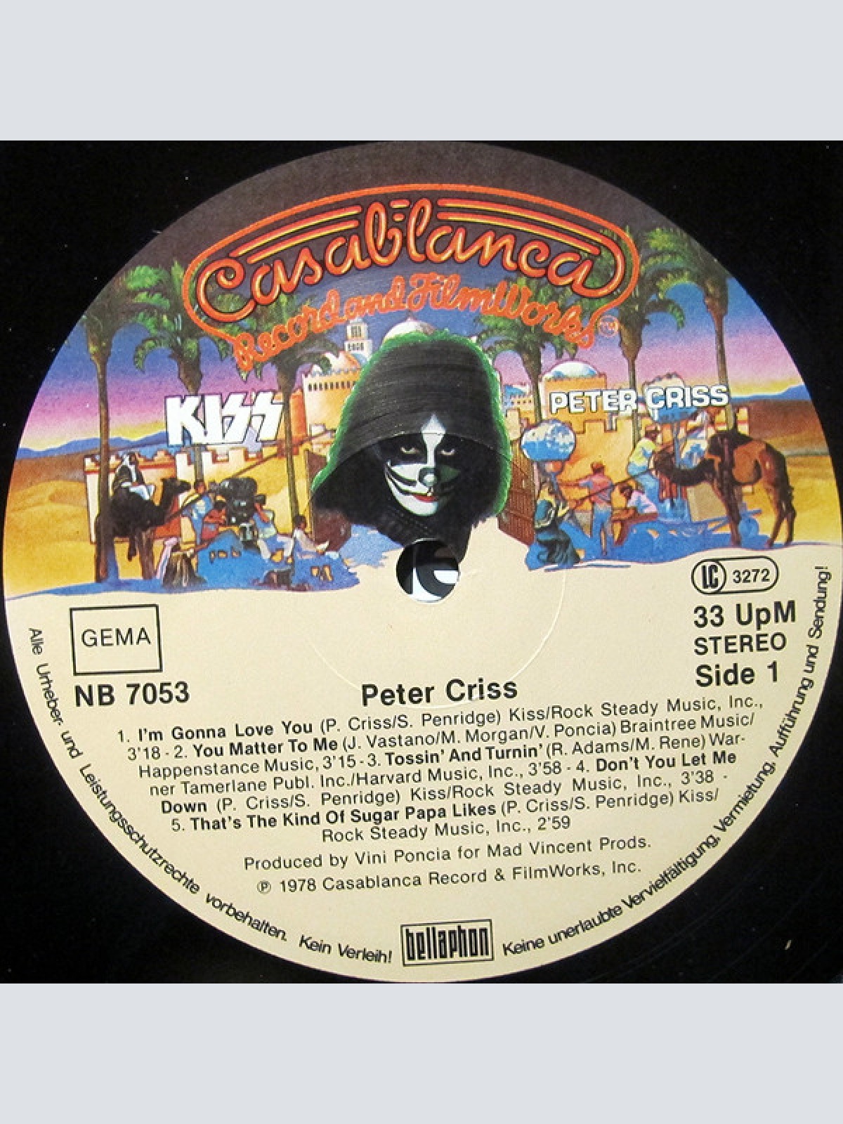 Vinyl / Kiss, Peter Criss - Peter Criss
